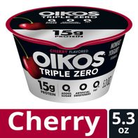 Oikos Triple Zero Cherry Greek Yogurt