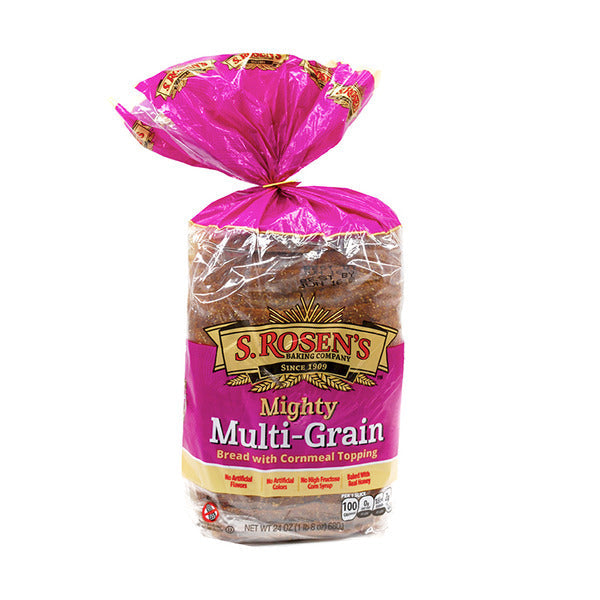 S.Rosen's Mighty Multi Grain Bread Loaf, Sliced