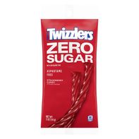 TWIZZLERS Zero Sugar Strawberry Licorice Twists - 5 oz