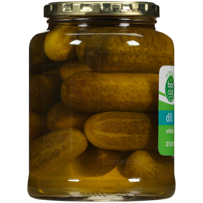 Cornichons entiers Food Club