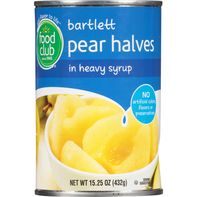 Mitades de Pera Bartlett Food Club