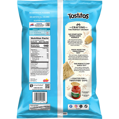 Tostitos Tortilla Chips Ligeramente Salados