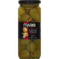Olives Mario, Farcies au Pimiento, Espagnoles, Reine
