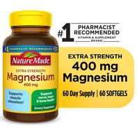 Nature Made Óxido de Magnesio Extra Fuerte 400 mg