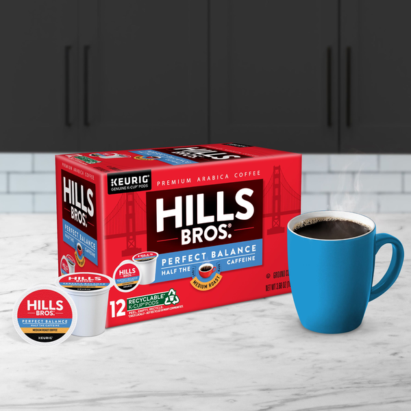 Hills Bros. Premium Arabica Medium Roast K-Cup Pods
