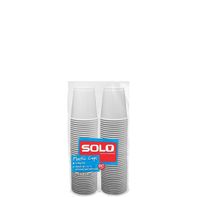 Vasos de Plástico Blancos SOLO
