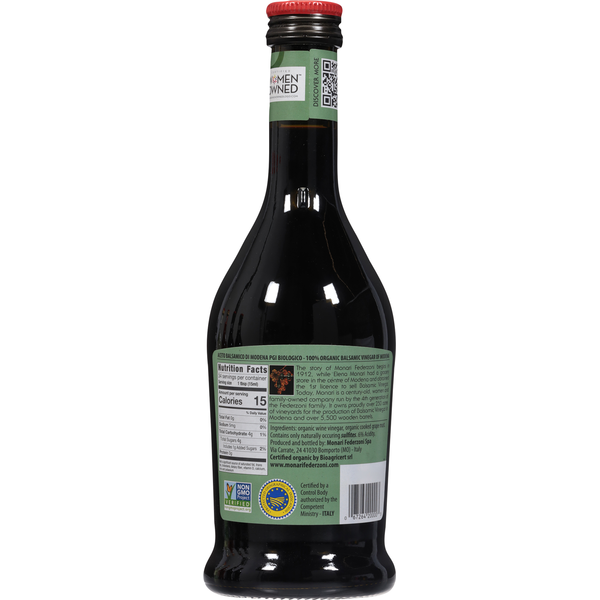 Vinaigre Balsamique Bio 100% de Modène Monari Federzoni