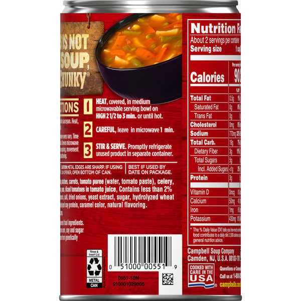 Sopa de Verduras Sabrosa de Campbell's
