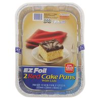 Hefty EZ Foil Cake Pans - Premium Quality Bakeware