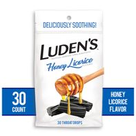 Luden's Soothing Throat Drops - Honey Licorice Flavor