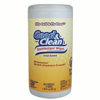 Good & Clean 75ct Disinfectant Wipes - Lemon Scent