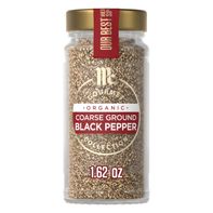 McCormick Gourmet Organic Coarse Ground Black Pepper