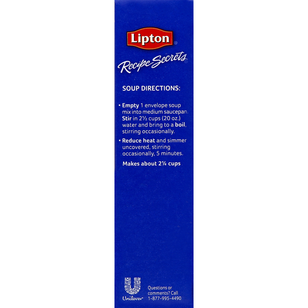 Mélange de soupe et de trempette aux oignons dorés Lipton