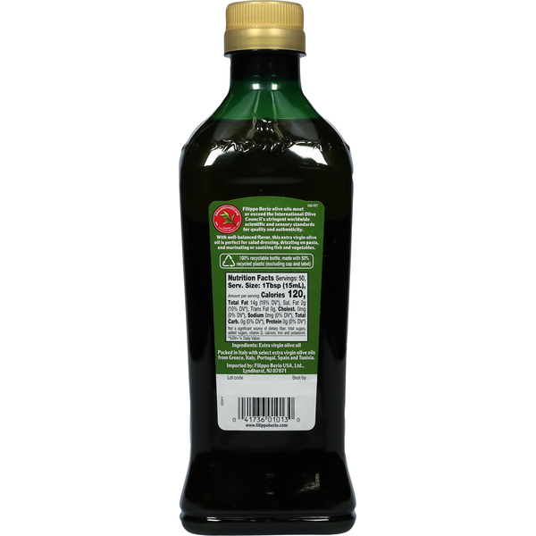 Filippo Berio Extra Virgin Olive Oil - Premium Quality