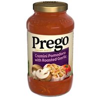 Salsa de Pasta Prego Cremini Pomodoro con Ajo Asado