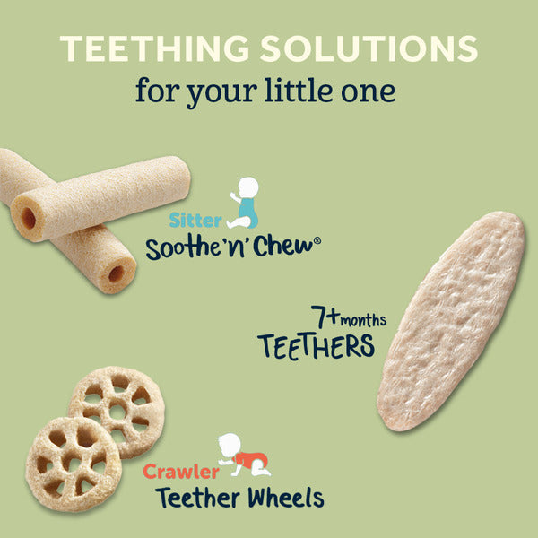 Gerber Teether Wheels Banana Cream Canister