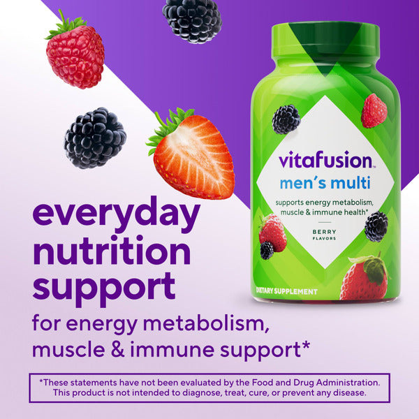 Vitafusion Gummy Vitamins for Men - Premium Multivitamin