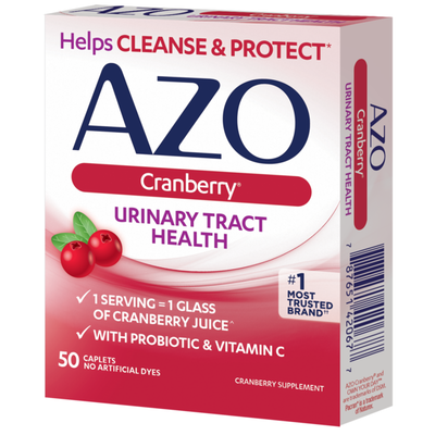 Capletas de Azo Cranberry para la Salud del Tracto Urinario
