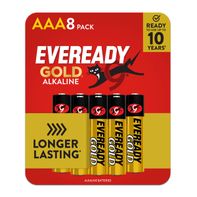 Baterías Alcalinas AAA EVEREADY - Fuente de Energía Confiable