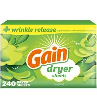 Gain Dryer Sheets, Original Scent