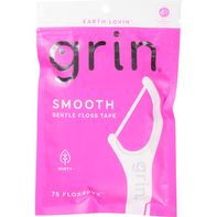 Grin Oral Care FLOSSPYX Flosspyx, Menthe, Doux