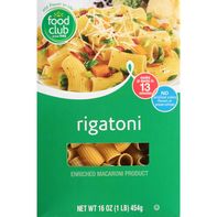 Rigatoni Food Club