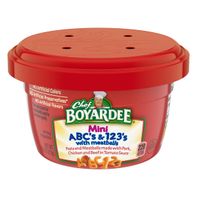 Chef Boyardee Mini ABC's and 123's with Meatballs
