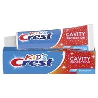 Pasta de dientes Crest Kids para la protección contra caries, Sabor Diversión Brillante