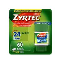 ZYRTEC 24 Hour Allergy Relief Tablets