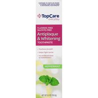 TopCare Peppermint Toothpaste for Antiplaque & Whitening