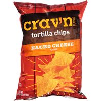 Crav'n Flavor Nacho Cheese Tortilla Chips