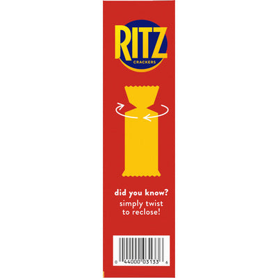 Ritz Whole Wheat Crackers - Savory Snack for All Ages