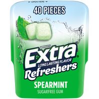 Chicles Extra Sin Azúcar Sabor Menta Refrescante