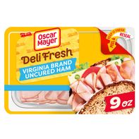 Oscar Mayer Virginia Brand Uncured Ham Sliced Deli