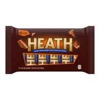 Barras de Caramelo Toffee Inglés con Chocolate HEATH, 1.4 oz (6 Contenido)