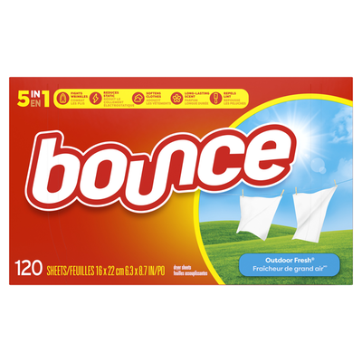 Bounce Dryer Sheets, Outdoor Fresh