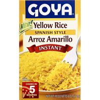 Arroz Amarillo Goya, Instantáneo, Estilo Español