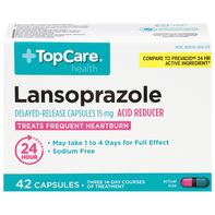 Capsules de Lansoprazole 15 mg TopCare