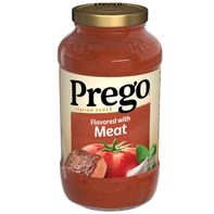 Sauce à Pâtes Prego Aromatisée à la Viande