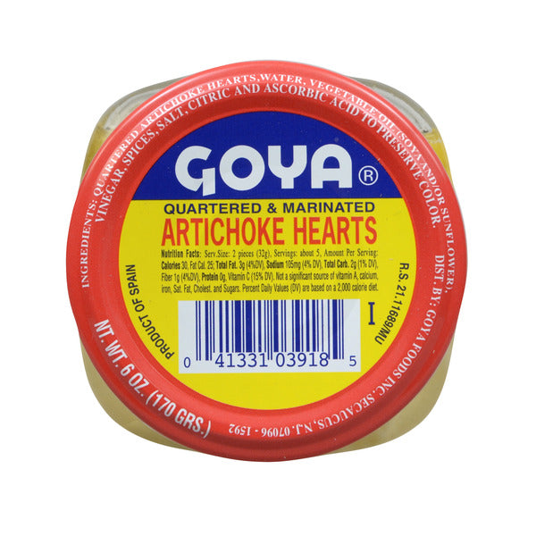 Goya Quartered & Marinated Artichoke Hearts