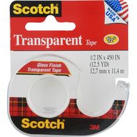 Cinta Transparente Scotch 1/2"
