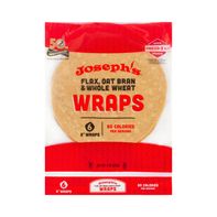 Joseph's Flax, Oat Bran & Whole Wheat Wraps