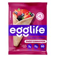 Wraps de clara de huevo con canela dulce Egglife