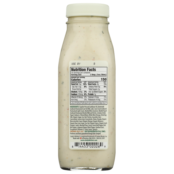 Vinaigrette Ranch au Babeurre de Cindy