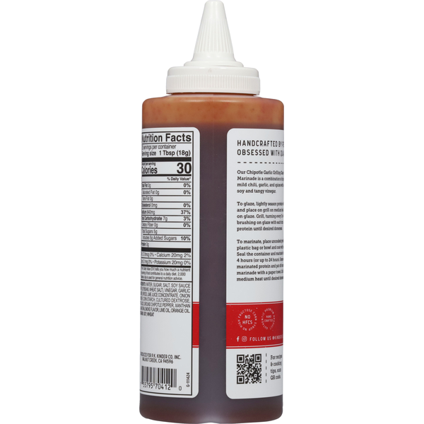 Kinder's Chipotle Garlic Grilling Glaze & Marinade