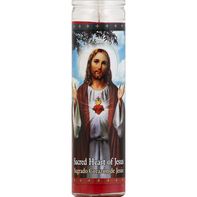 Bougie Saint Jude - Sacré Cœur de Jésus, 8,2 oz