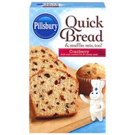 Pillsbury Cranberry Quick Bread and Muffin Mix, 15 oz