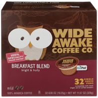 Mélange de petit déjeuner doux Wide Awake 100 % Arabica
