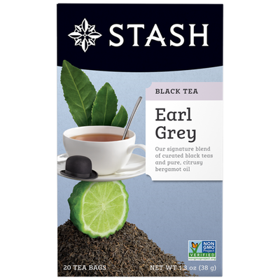 Té Negro Earl Grey de Stash