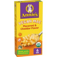 Annie's Vegan Mac and Cheddar Flavor Dinner